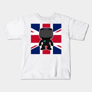 Lewis Hamilton Custom Bobblehead - Flag Edition 2021 Season Kids T-Shirt